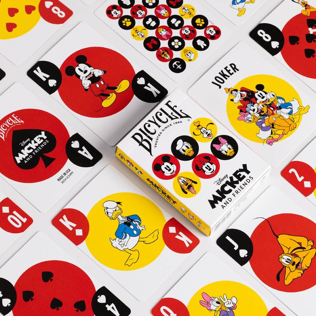 Disney Mickey and Friends Playing Cards Bicycle