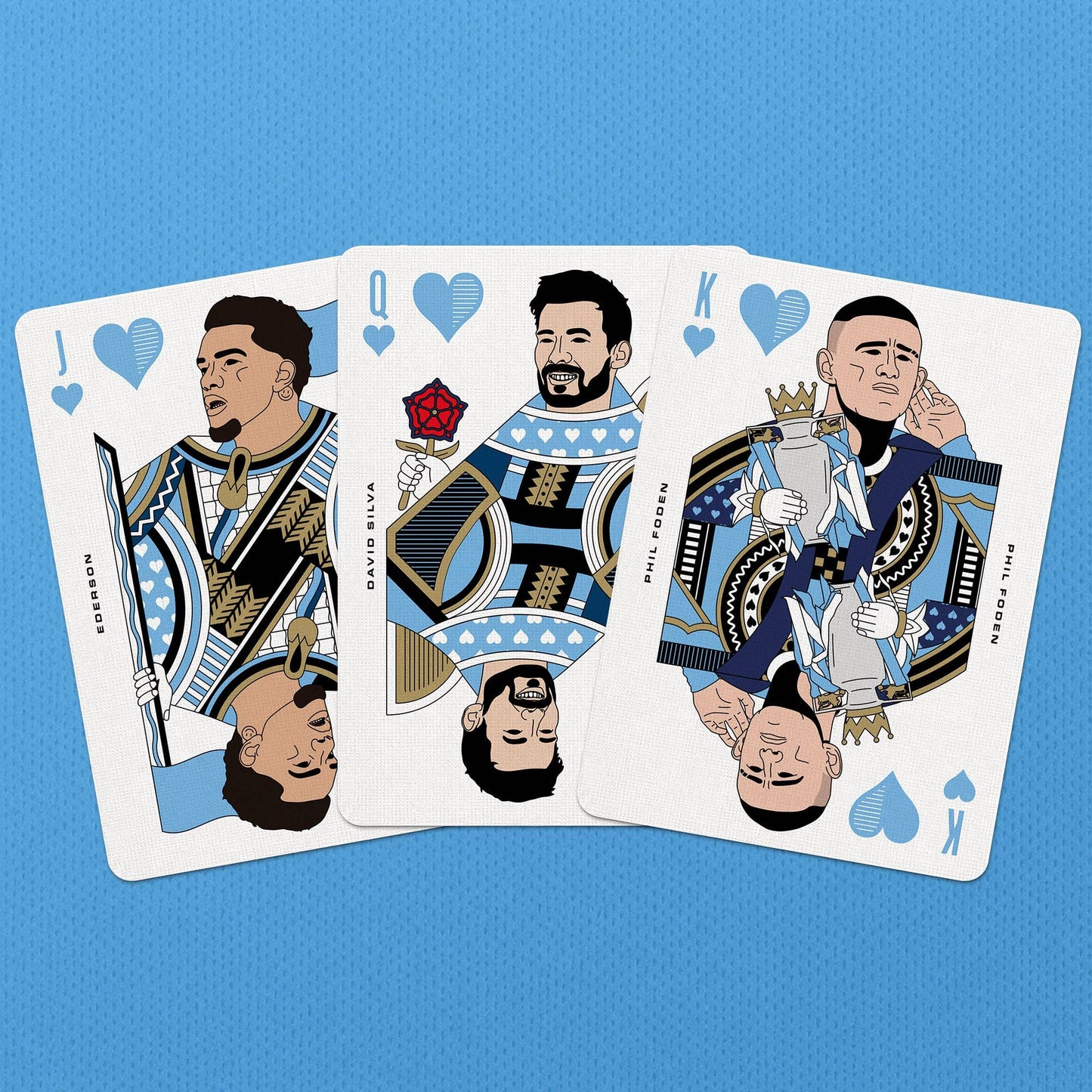 Man City Playing Cards