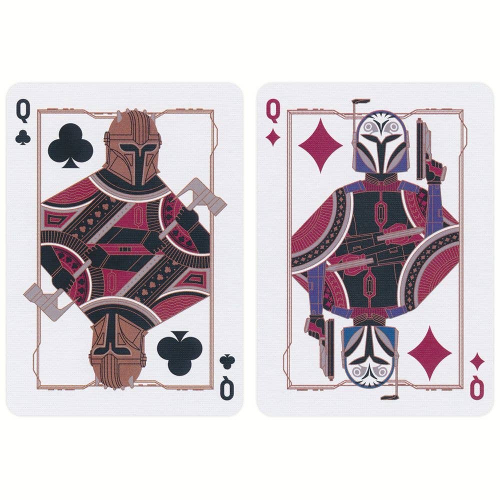 Mandalorian V2 Stars Wars Playing Cards Theory11