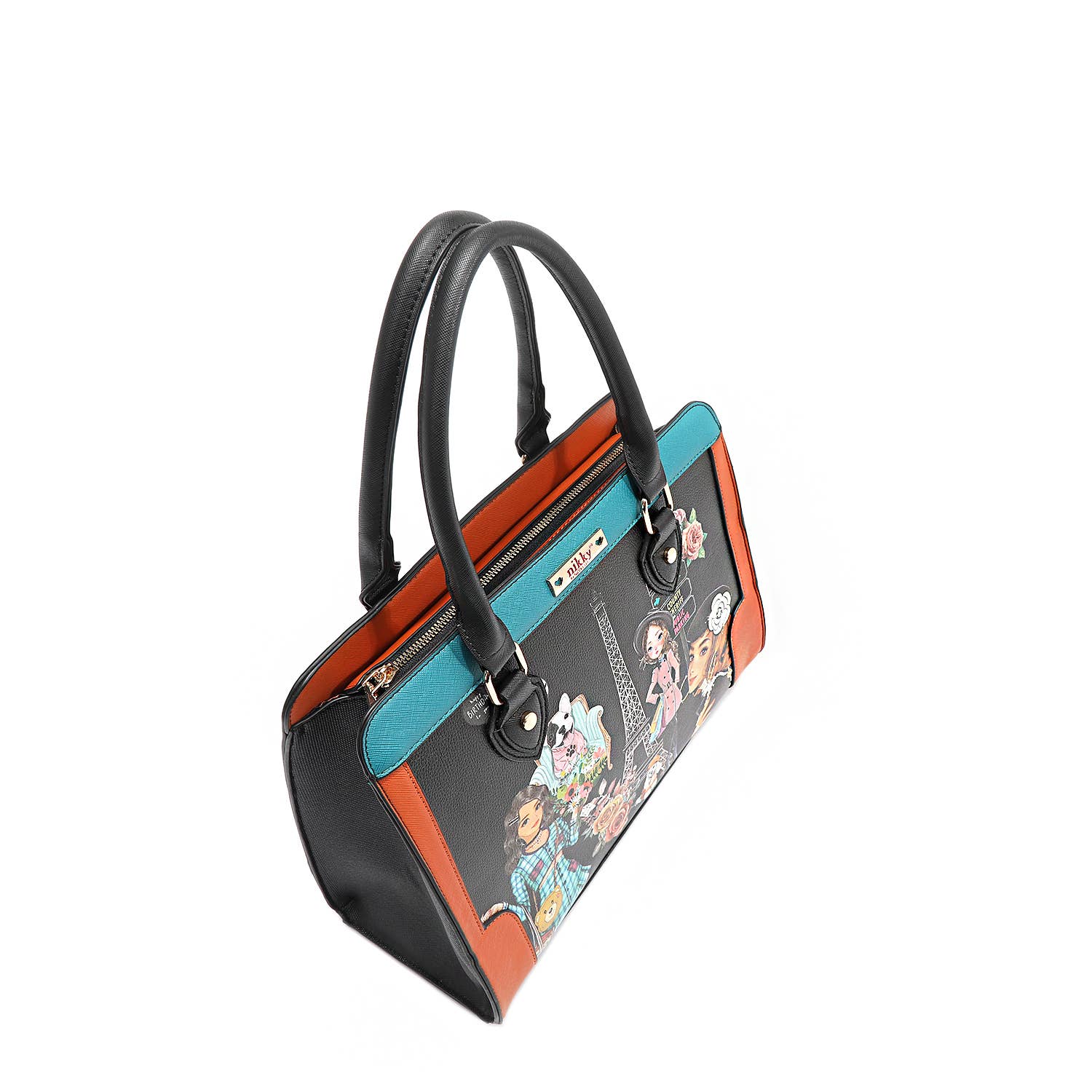 NIKKY MAKES FRIENDS 3 PIECE SET (SATCHEL, CROSSBODY, WALLET)