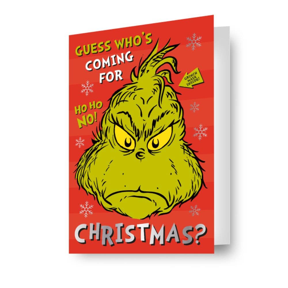The Grinch Fold Out Christmas Card