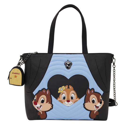 Chip 'n' Dale Two Chips & a Miss Tote Crossbody Bag with Coin Bag