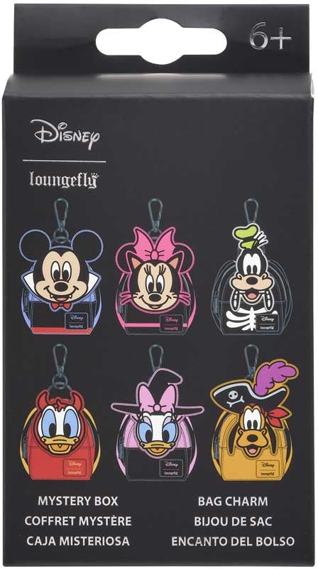 LOUNGEFLY DISNEY HALLOWEEN MYSTERY BAG CHARMS