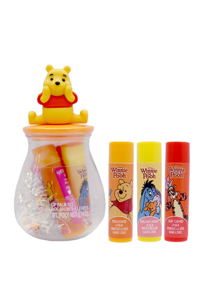 Disney Lip Balm Set in reusable Jar - 12set