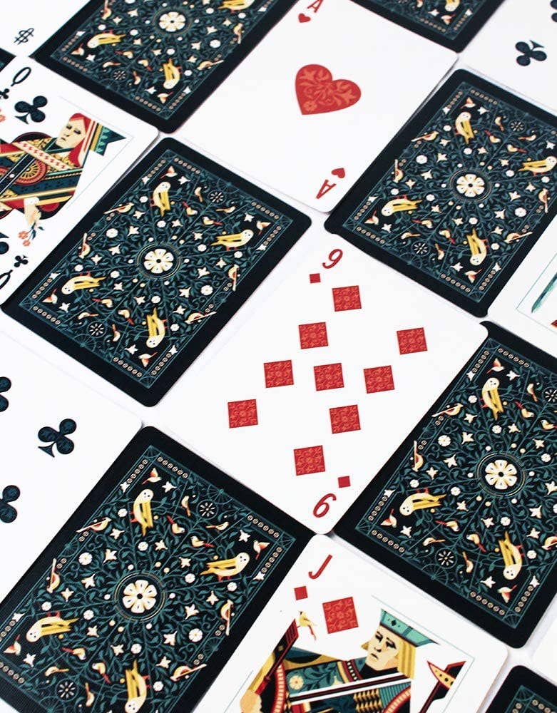 Bicycle Aviary Cards