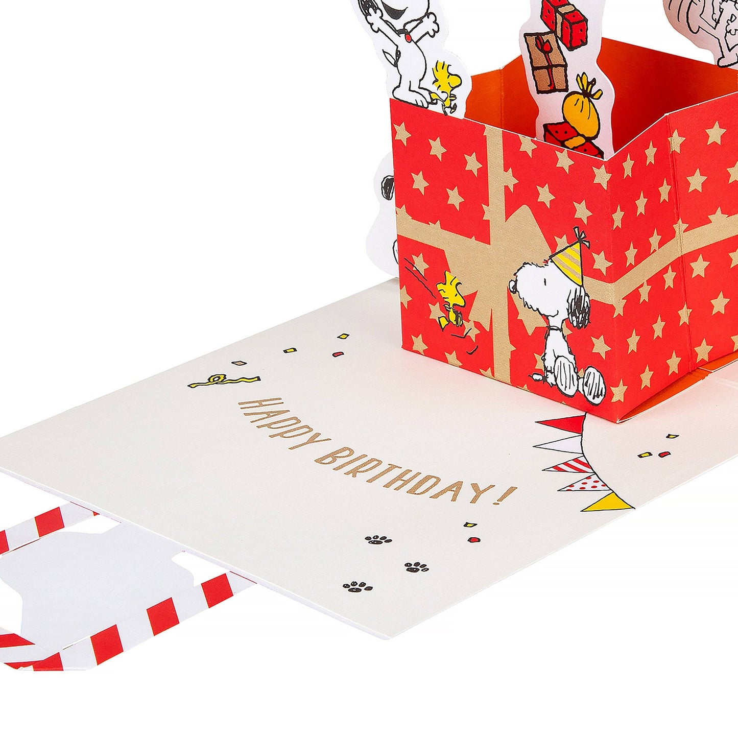 Pop-Up Birthday Card - 3D SNOOPY & PEANUTS™ Pop-Up Balloons