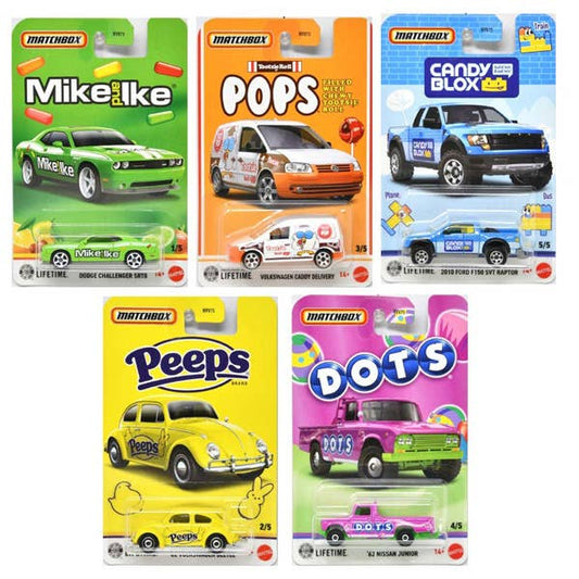 Matchbox Licensed Candy Diecast Collectible