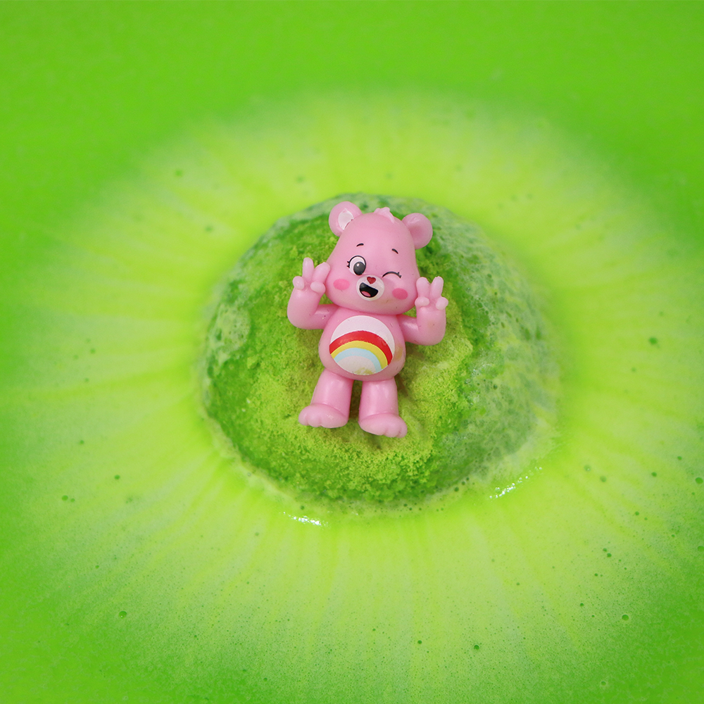 Zimpli Baff Bombz Surprise Care Bears Figure Large Bath Bomb