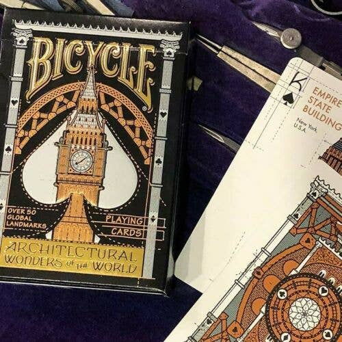 Bicycle Architectural Wonders Of The World Cards