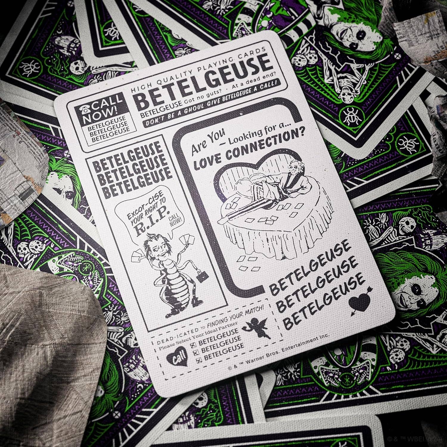 Beetlejuice Playing Cards Theory 11