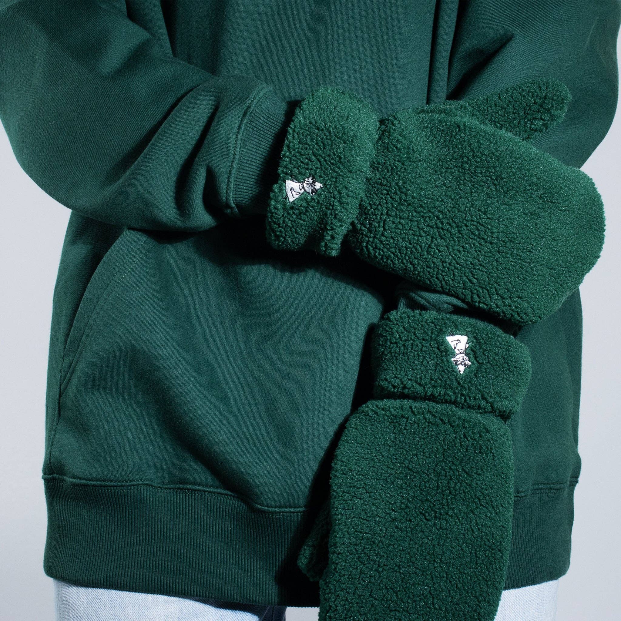 Snufkin Fluffy Mittens Adult