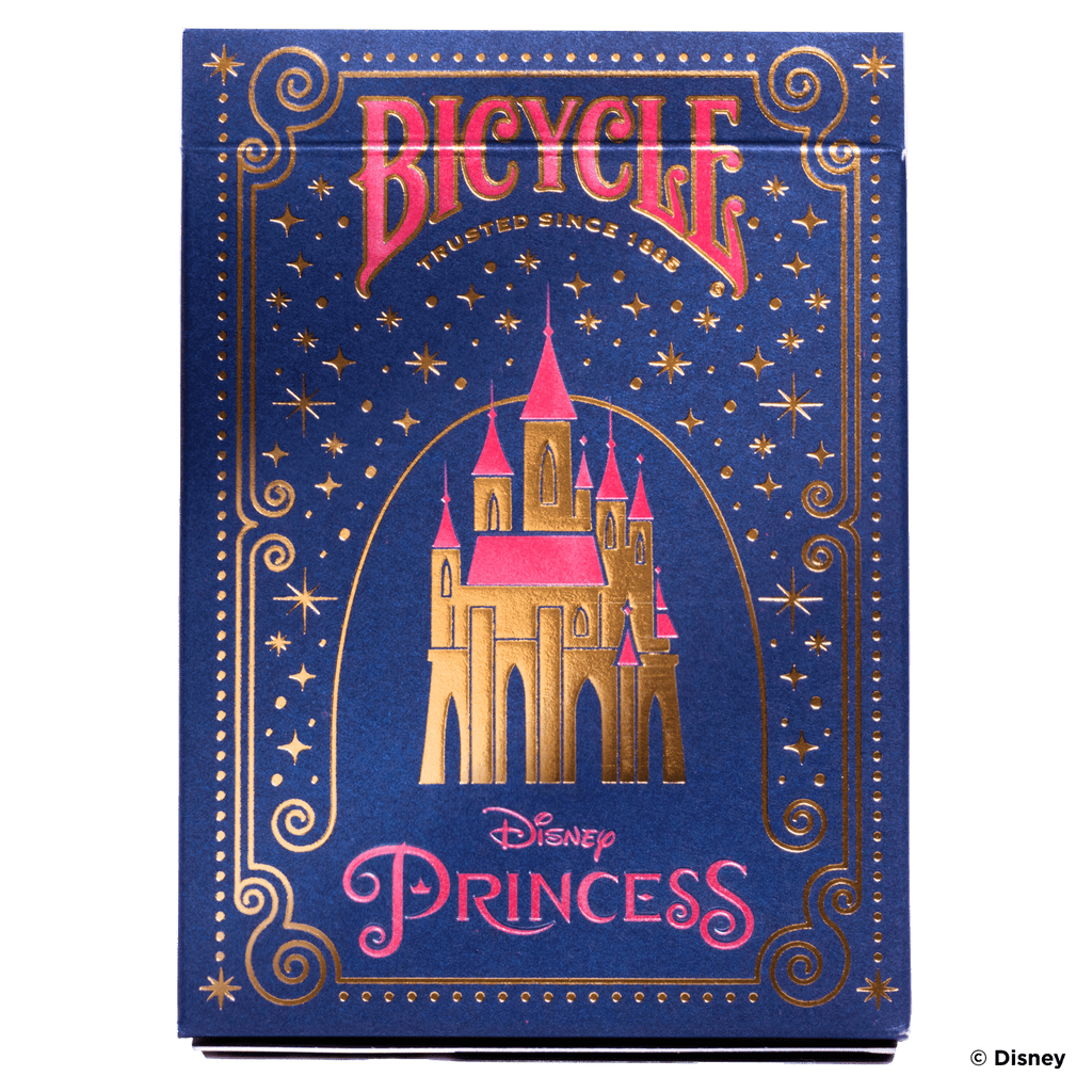 Bicycle Disney Princess Navy Cards