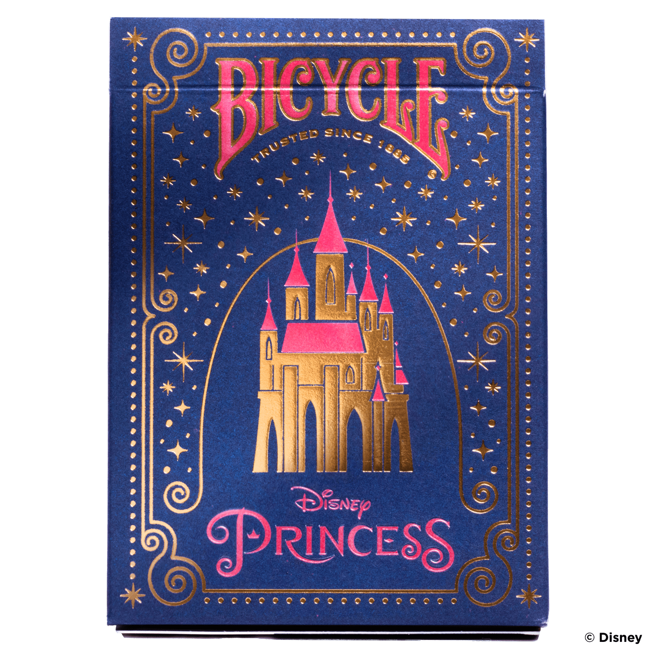 Bicycle Disney Princess Navy Cards