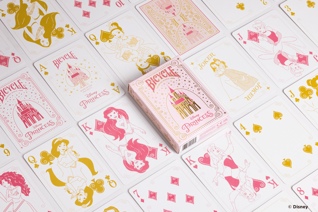 Bicycle Disney Princess Pink Cards