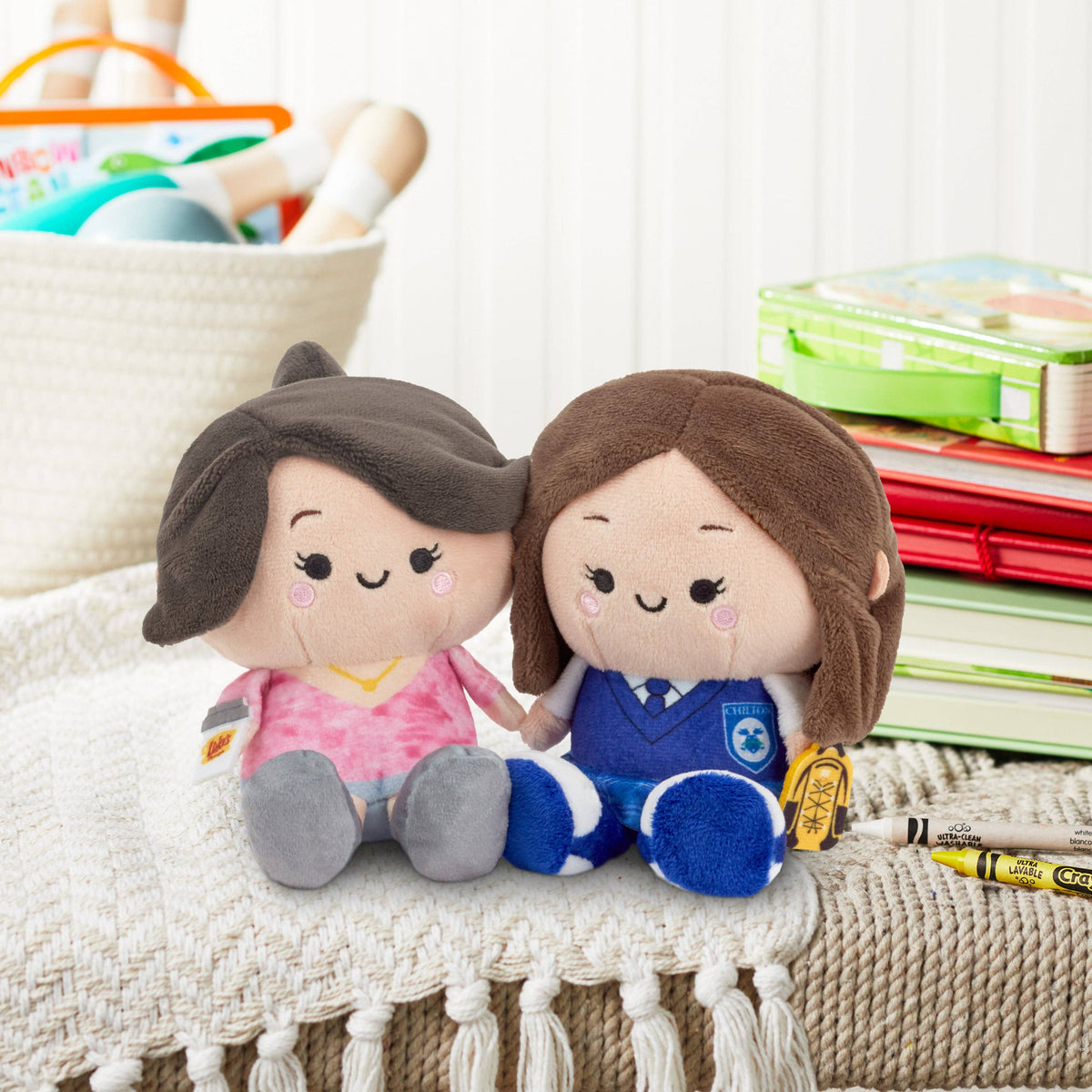 Better Together GilmoreGirls,Lorela&Rory Magnetic Plush Pair