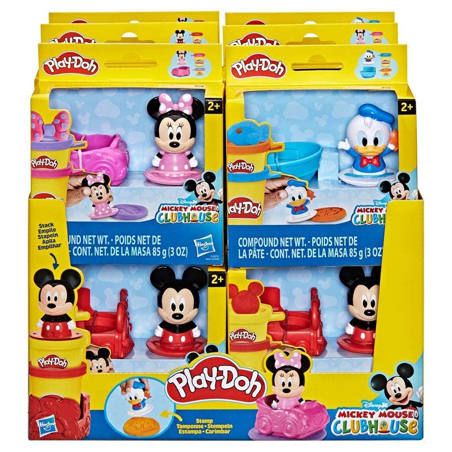 Disney Licensed Play-Doh Travel Set with Display