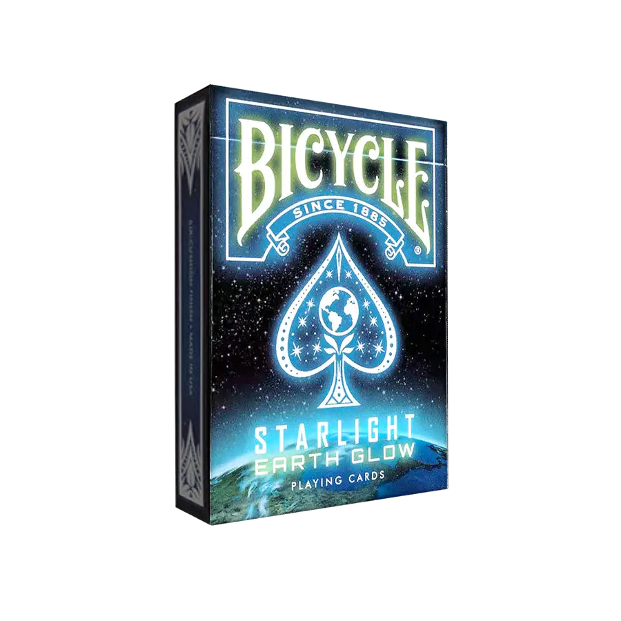 Bicycle Starlight Earth Glow Playing Cards