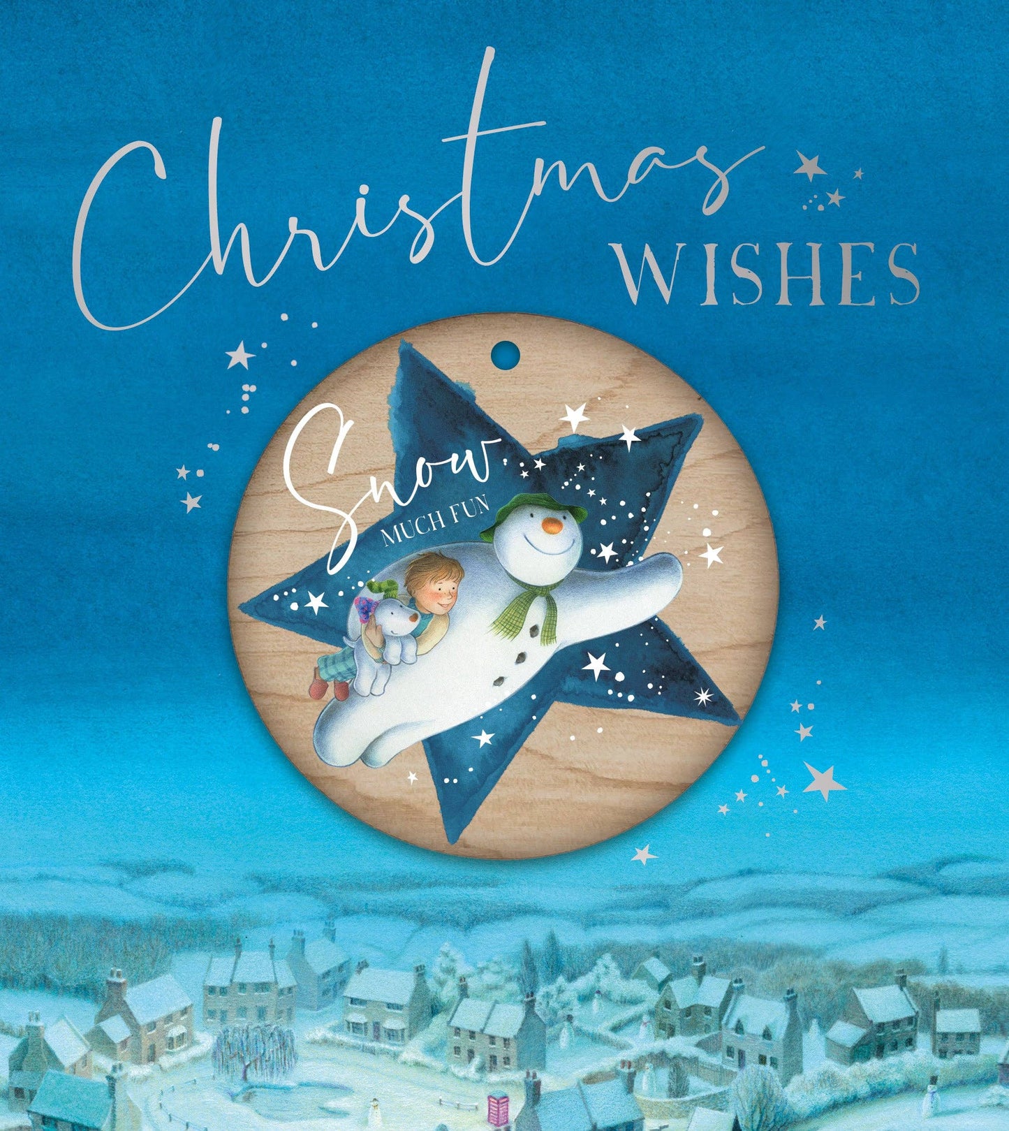 The Snowman Christmas Card with Detachable Bauble