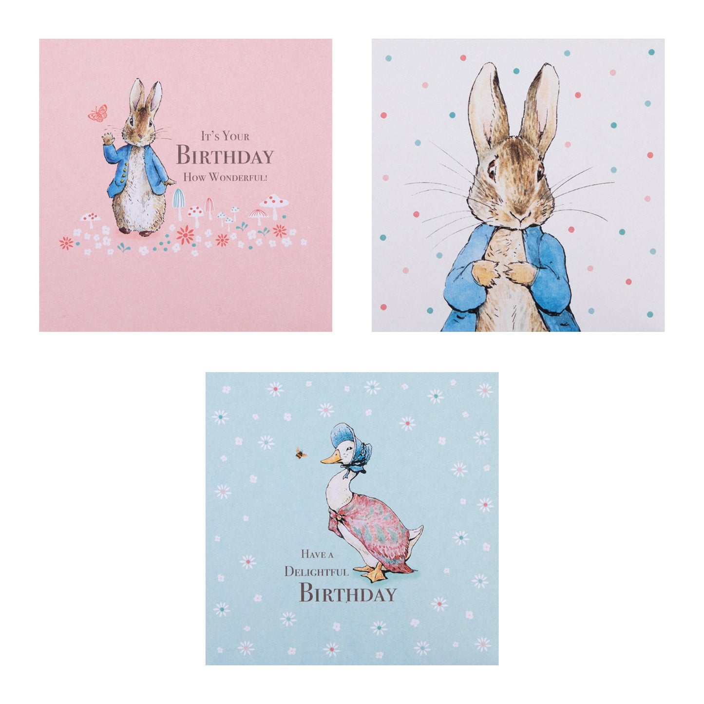 Birthday Cards Multipack - 10 Peter Rabbit Designs