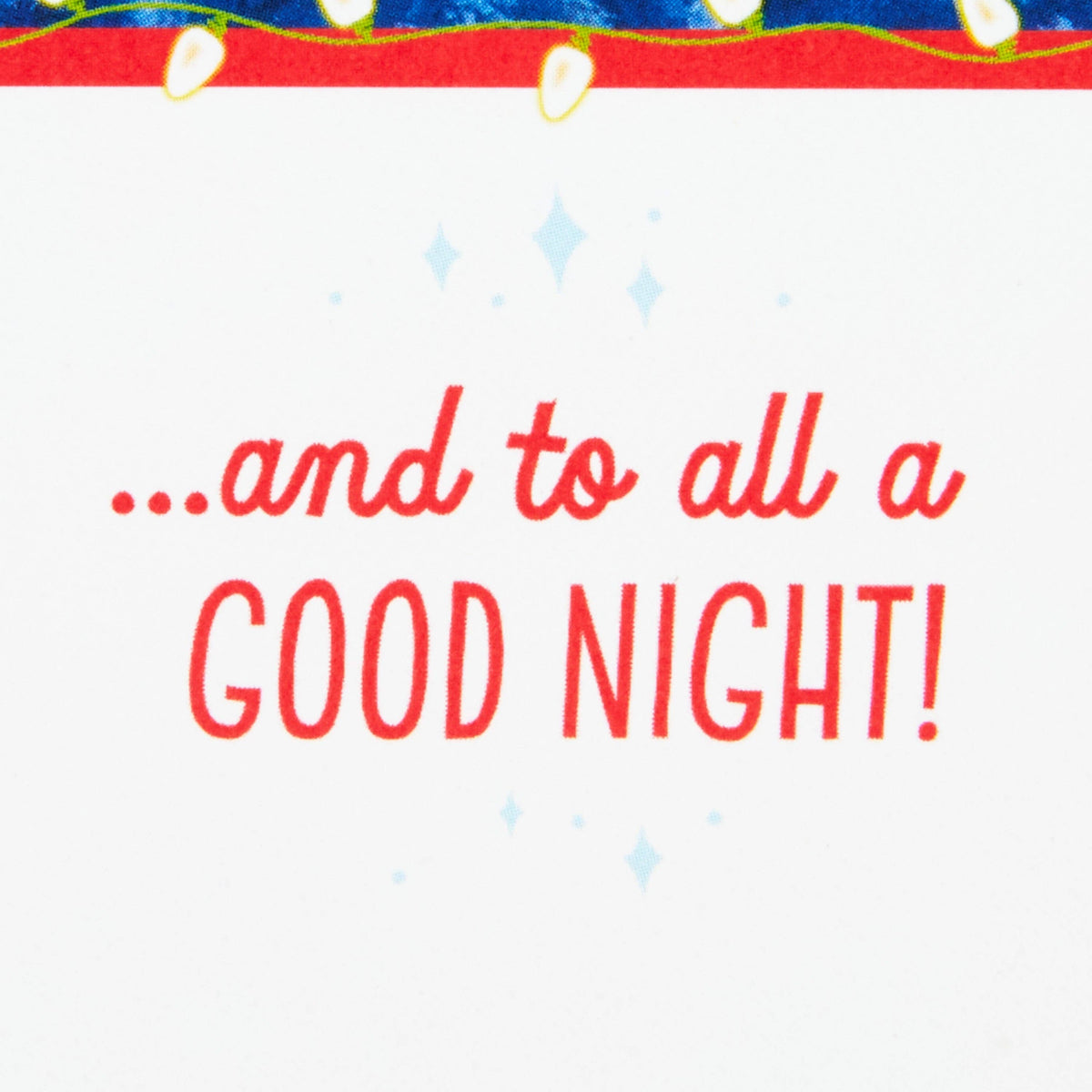 Musical Christmas Card 3D PopUp Light Music National Lampoon
