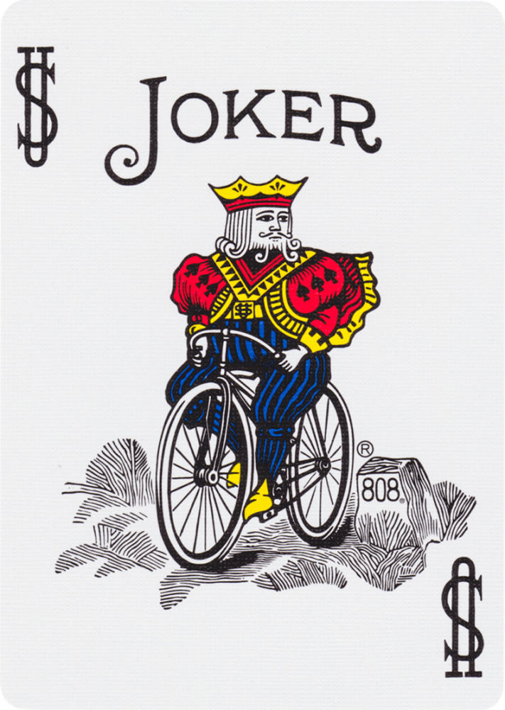 Bicycle Rider Back Playing Cards (Yellow)