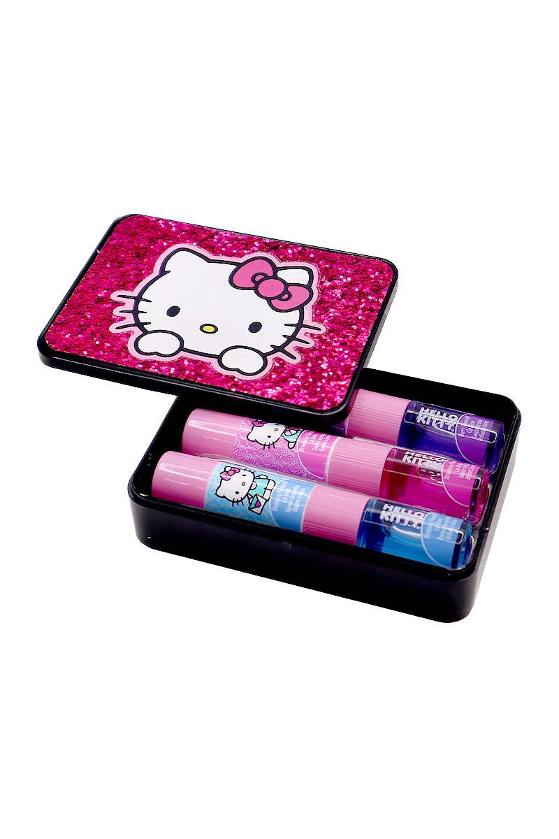 UPD HK1135GG Hello Kitty Lip Balm & Gloss Set with Case - 3