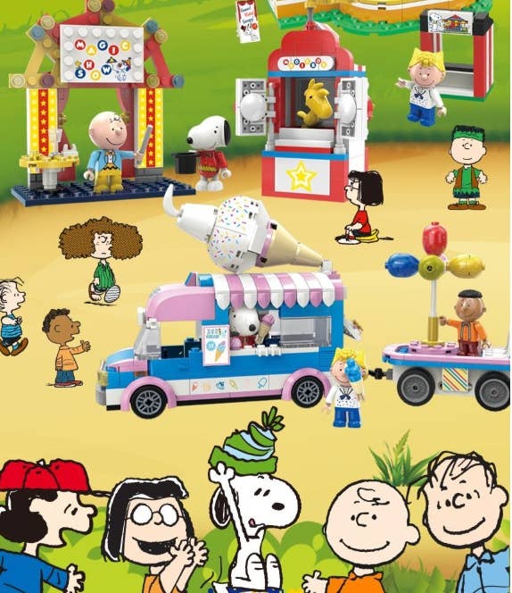 SNOOPY Circus in Town – Round and Round Carousel Block