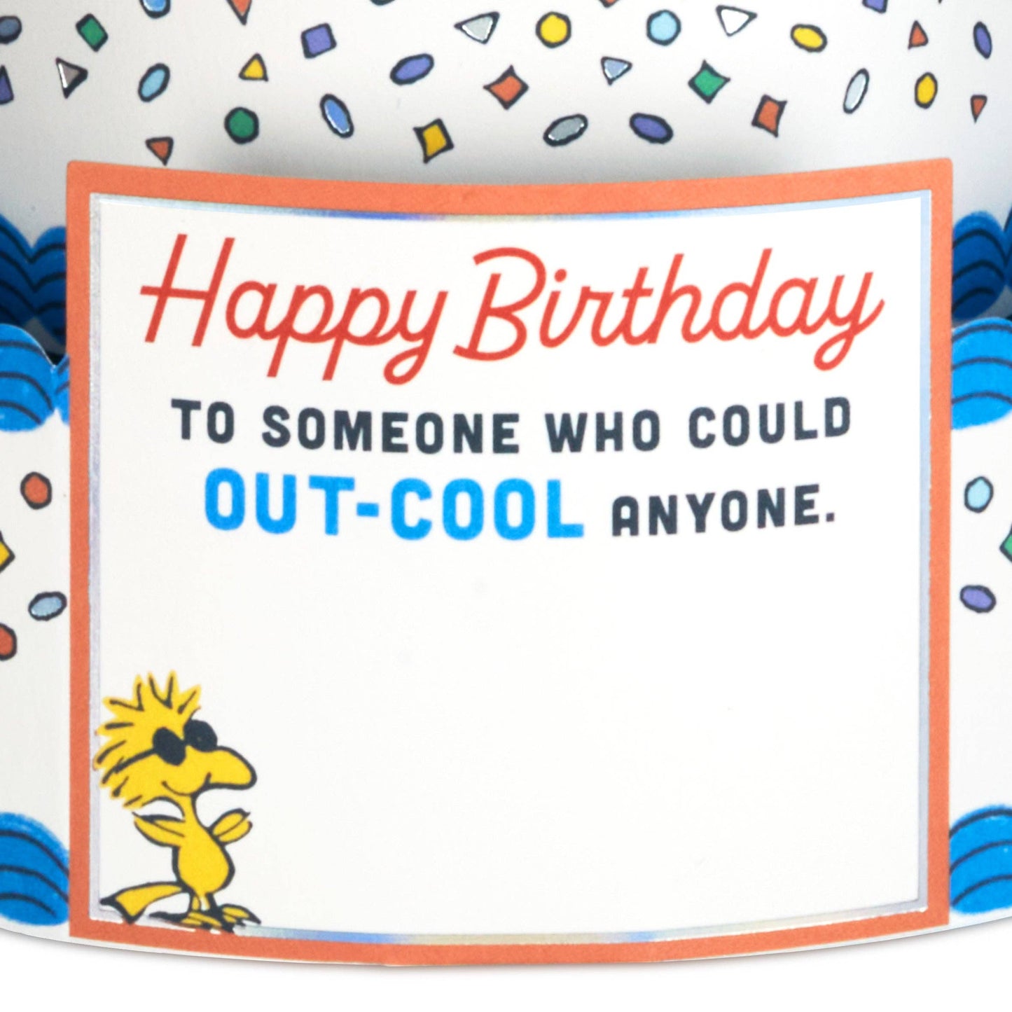 PEANUTS™️Joe Cool Paper Wonder Collection 3D PopUp Birthday