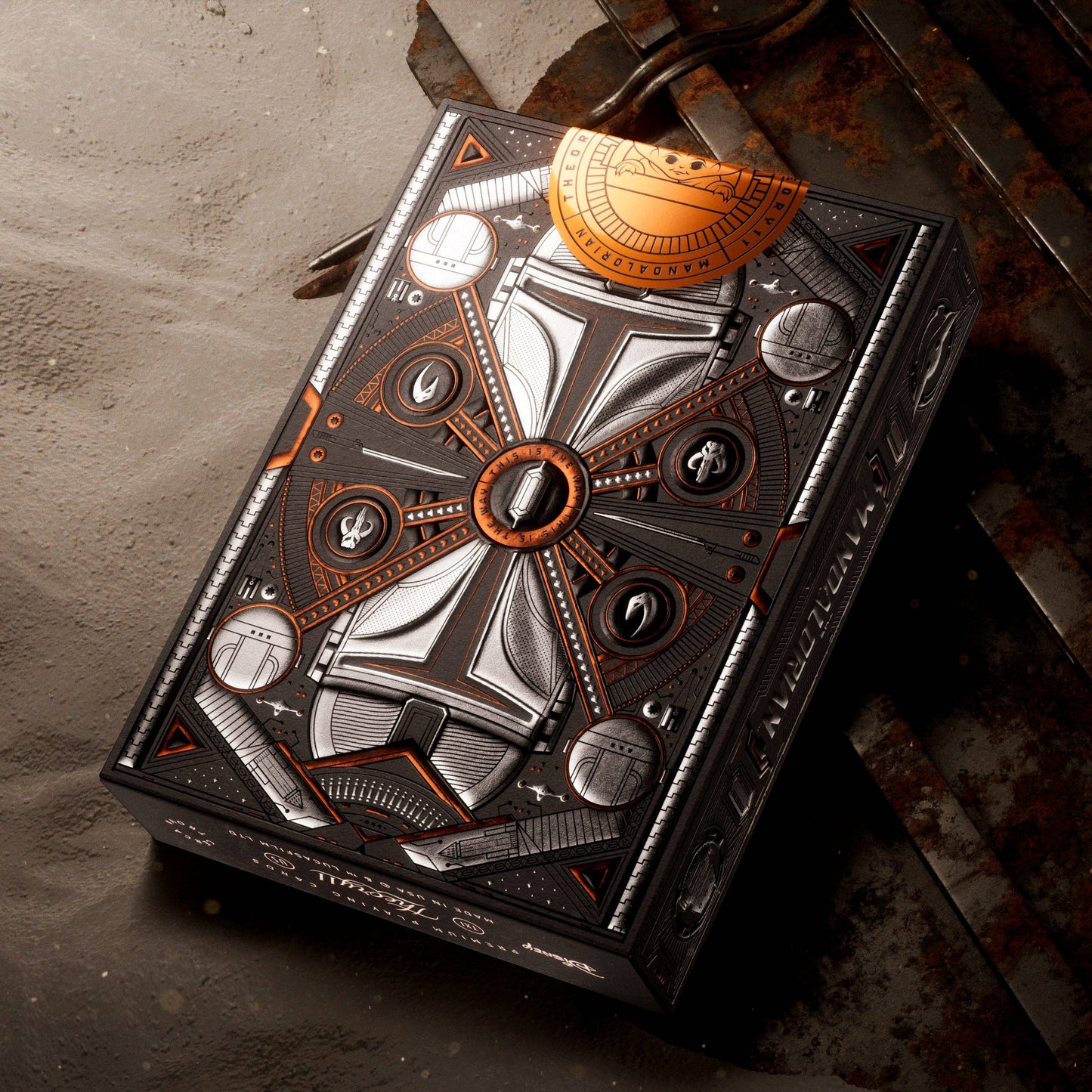Mandalorian V2 Stars Wars Playing Cards Theory11