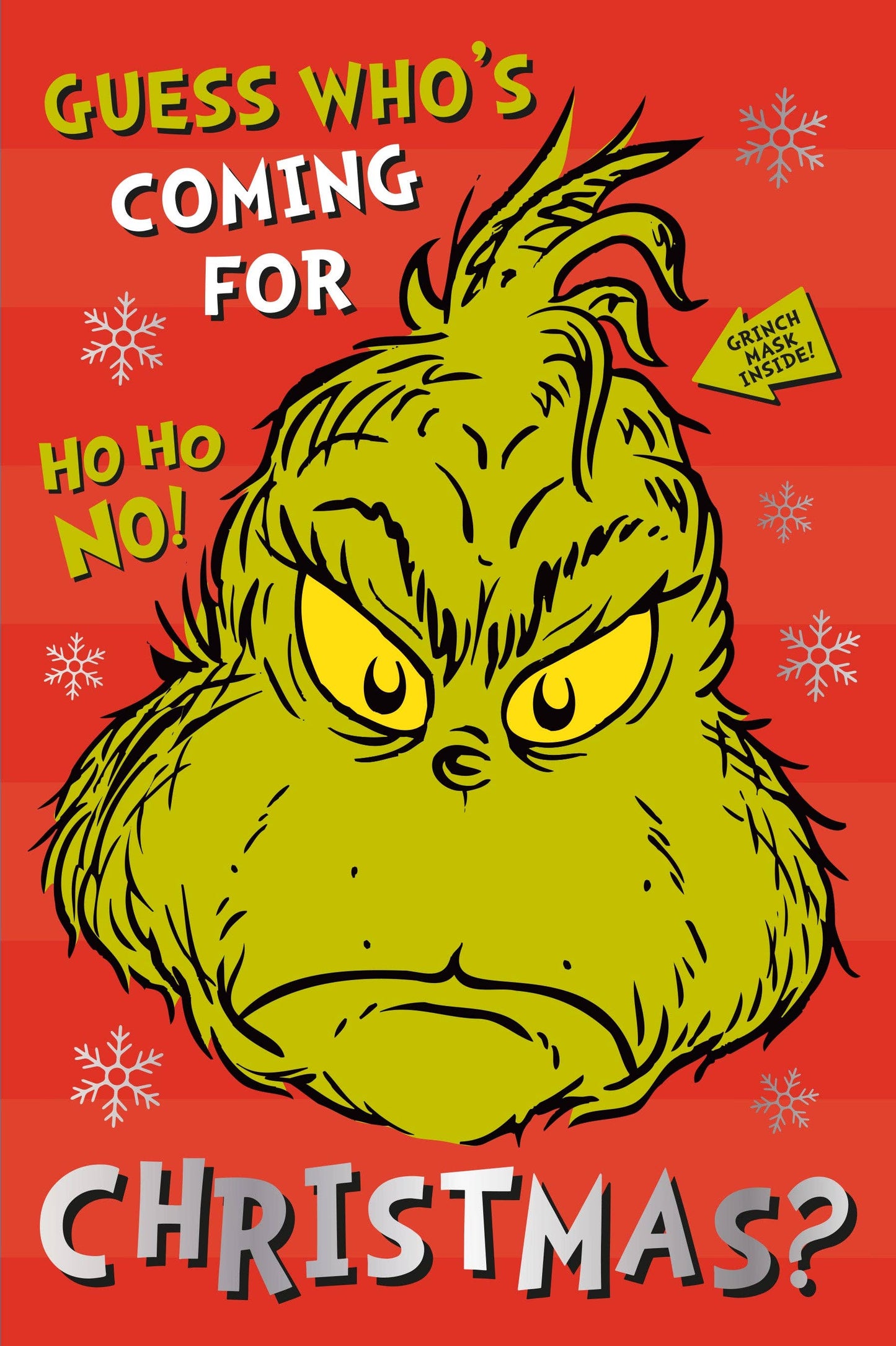 The Grinch Fold Out Christmas Card