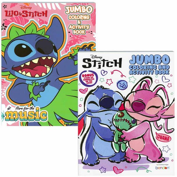 Stitch 80-Page Coloring Book