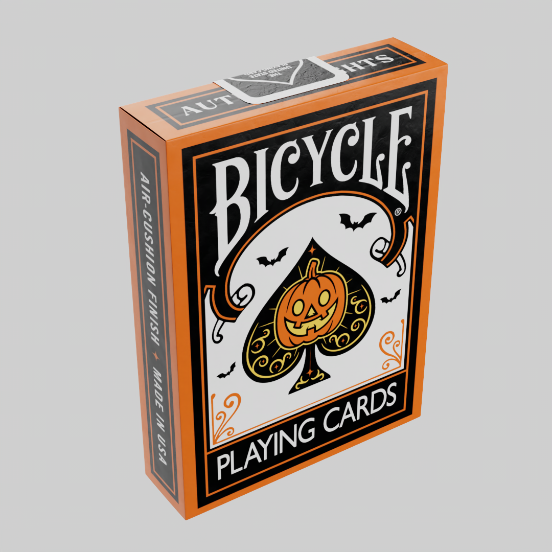 Bicycle Classic Halloween Playing Cards – Orange Edition