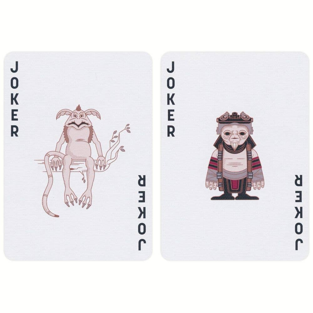 Mandalorian V2 Stars Wars Playing Cards Theory11