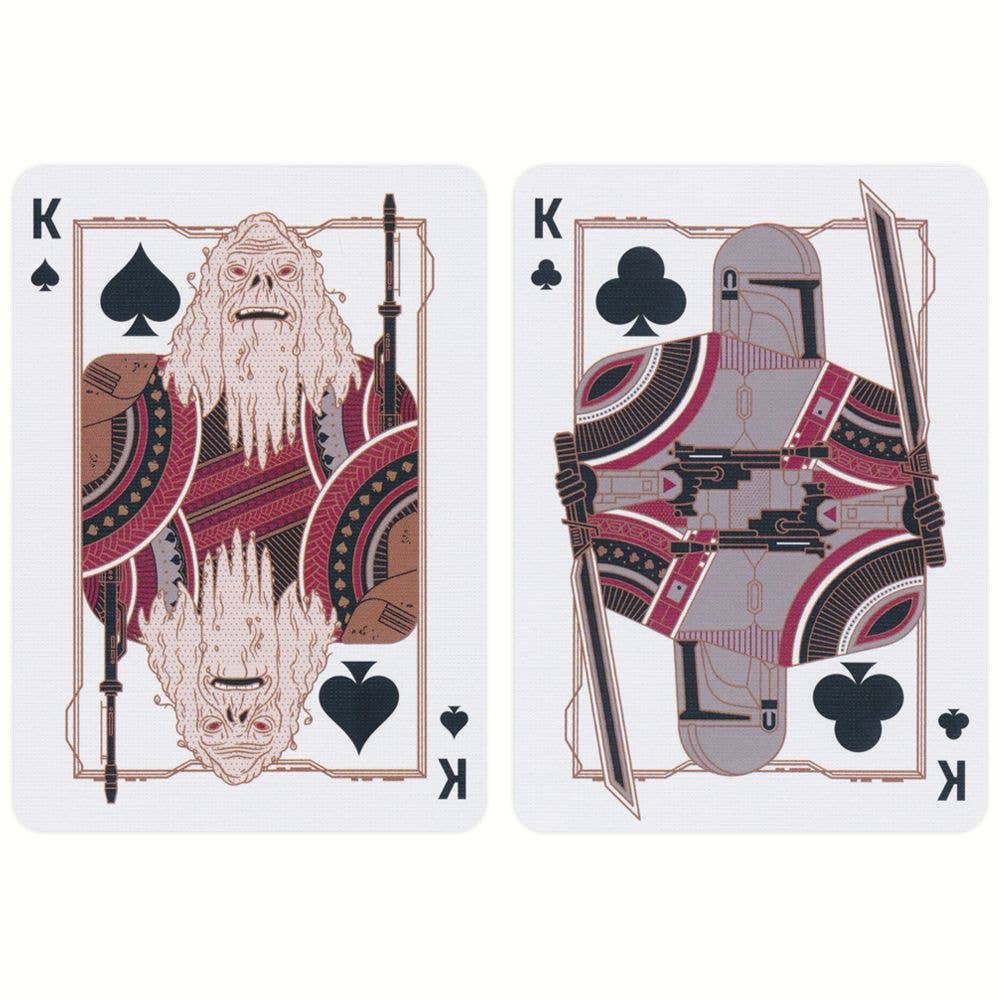 Mandalorian V2 Stars Wars Playing Cards Theory11