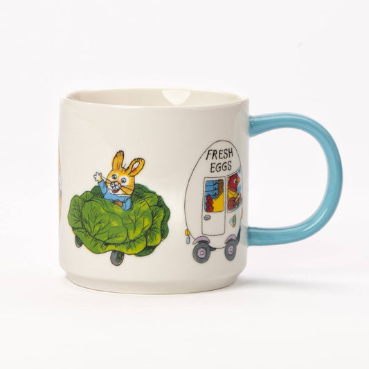 Magpie x Richard Scarry Things that go Mug 1