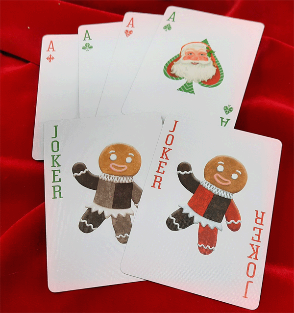 Bicycle Vintage Christmas Playing Cards