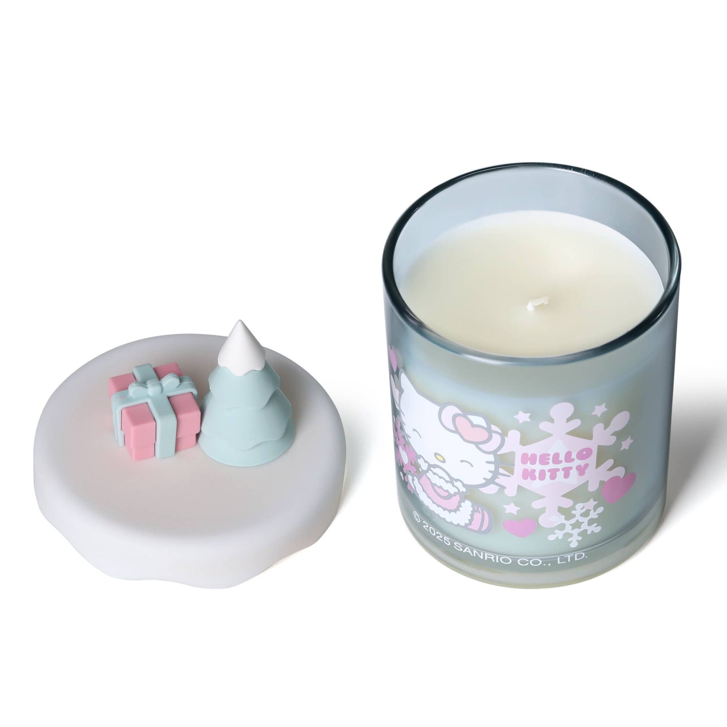 Hello Kitty Seasons, Frosted Berries Scented Candle, 3D Lid