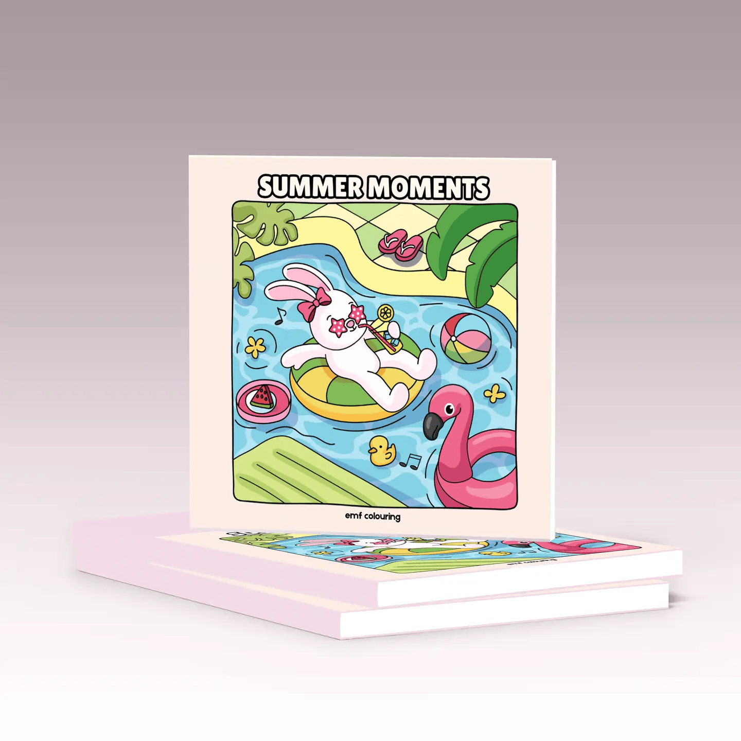 Summer Moments Colouring Book