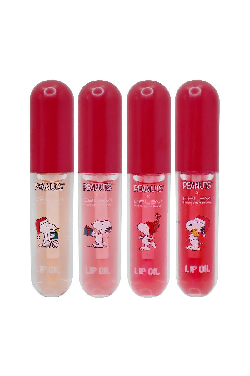 Celavi P46277H Peanuts Soft Song Lip Oil Set - 12