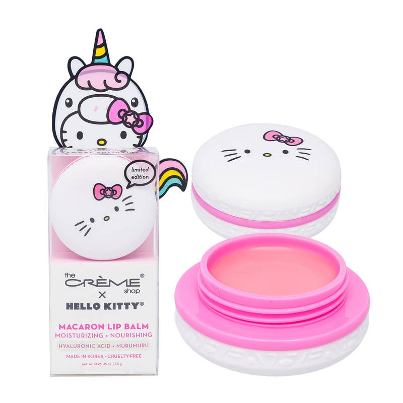 The Crème Shop x Hello Kitty Macaron Lip Balm