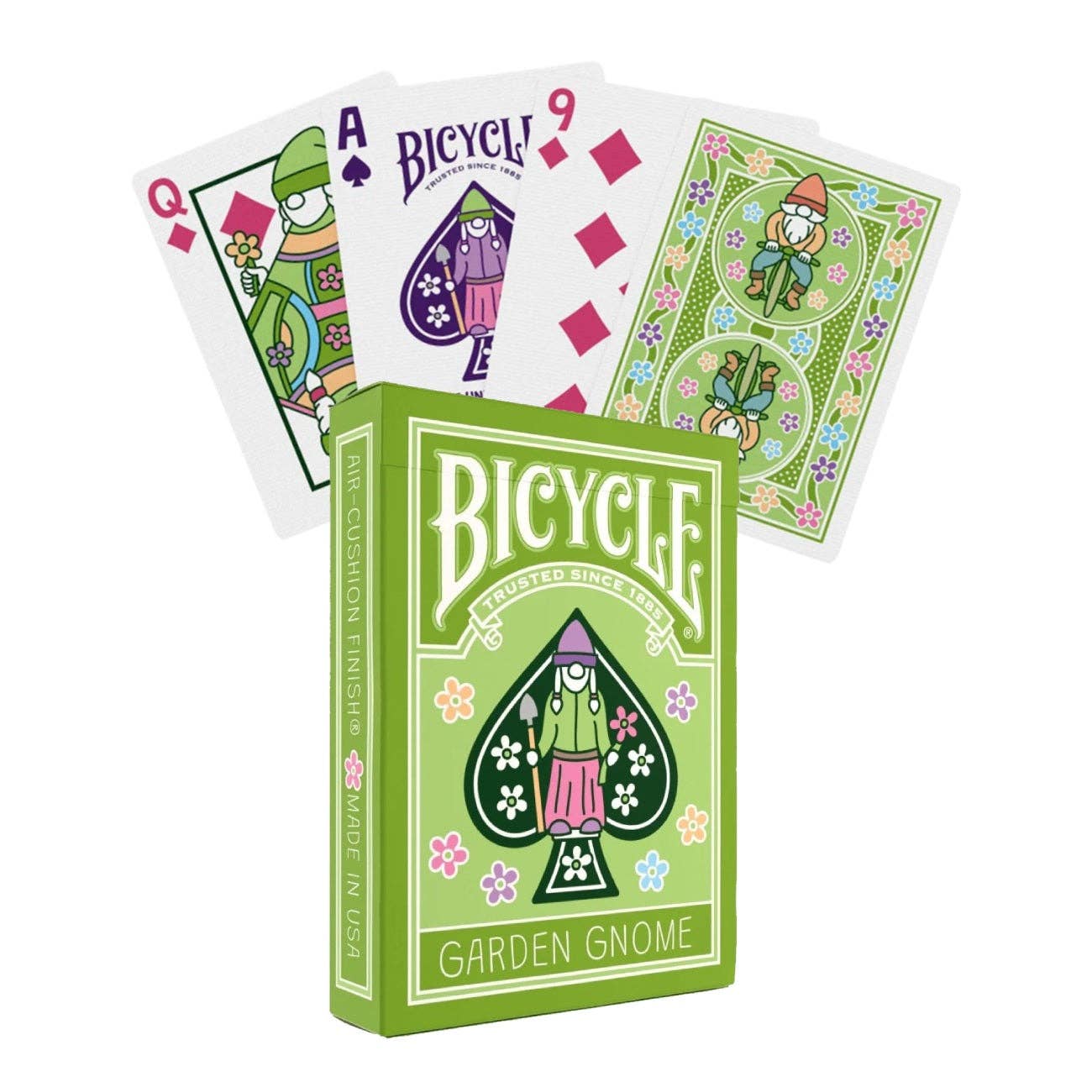 Garden Gnome Playing Cards Deck Bicycle
