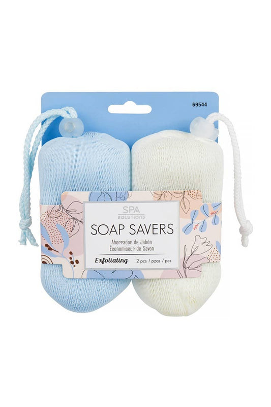 CALA 69544 Blue / Beige 2 pcs Soap Savers