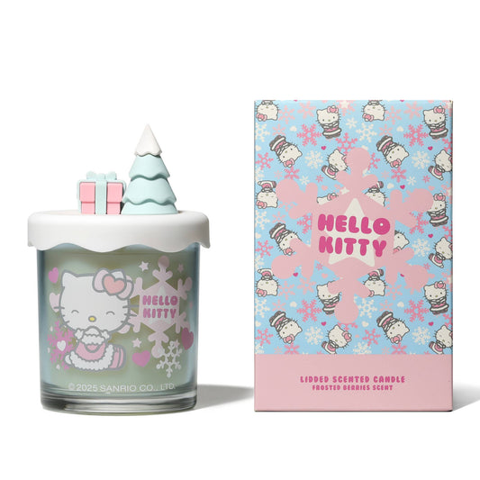 Hello Kitty Seasons, Frosted Berries Scented Candle, 3D Lid