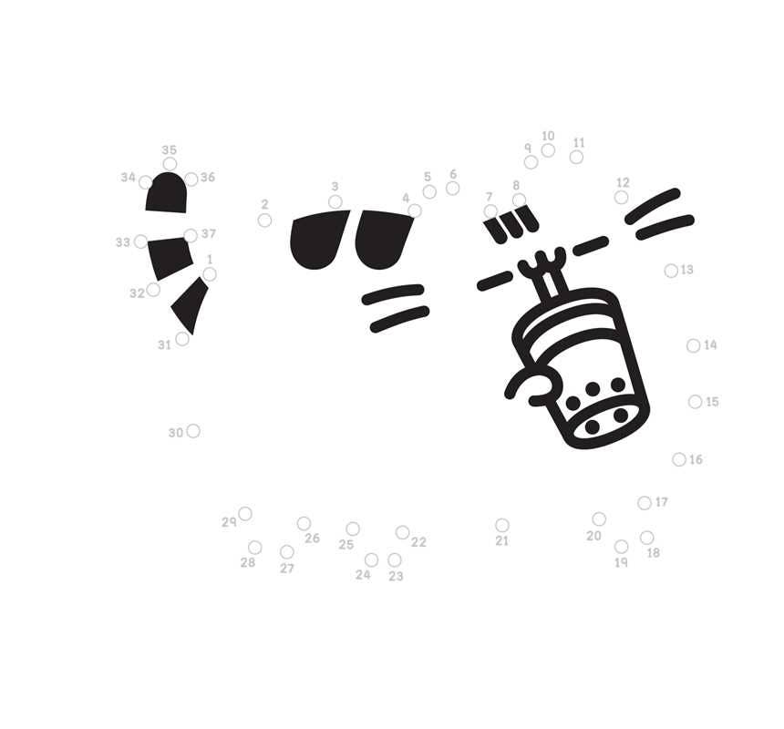 Mini Coloring Cuteness by Claire Belton