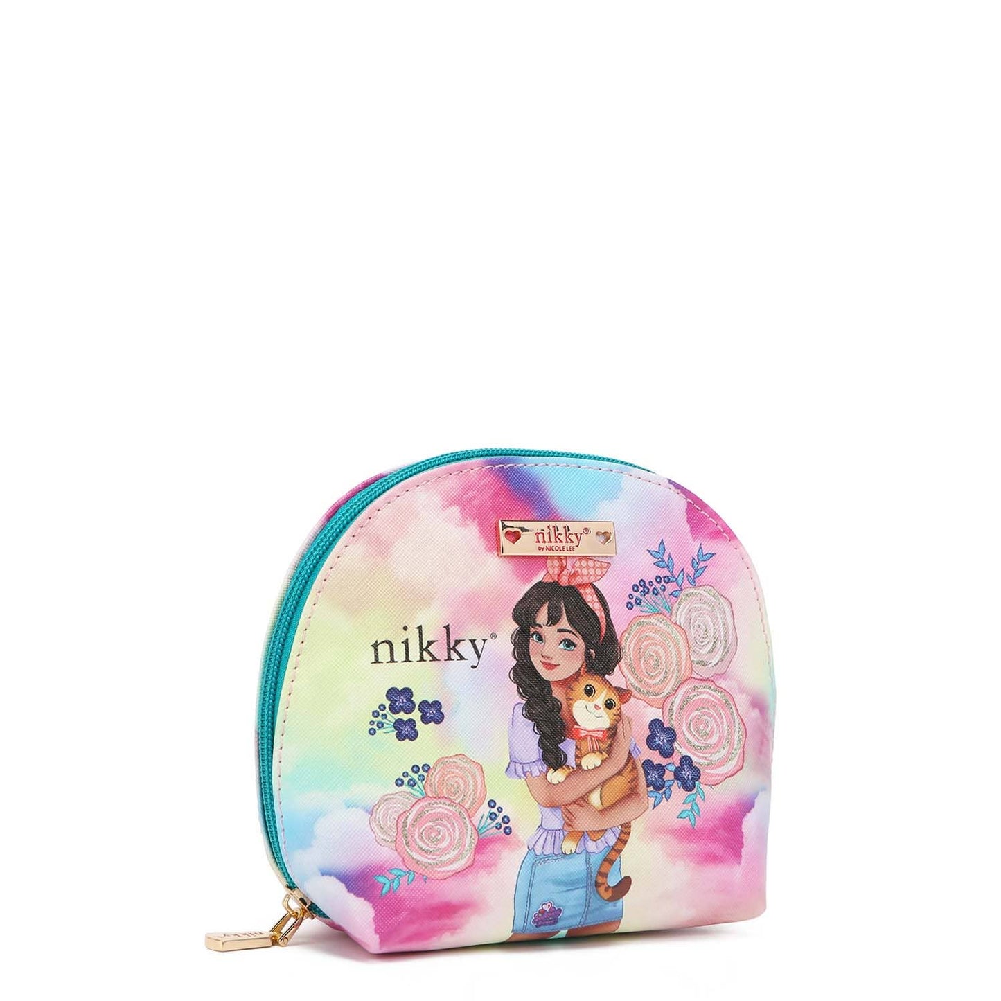 ZIP AROUND COSMETIC POUCH
