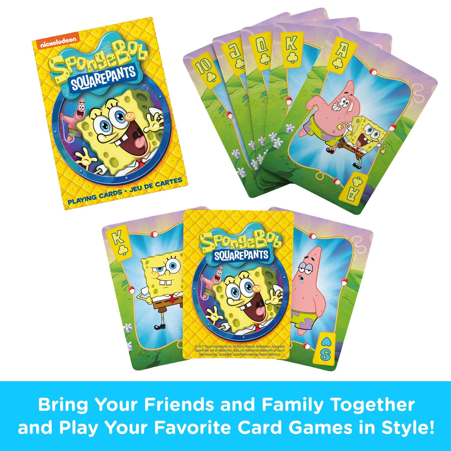 SpongeBob SquarePants Square Pants Playing Cards