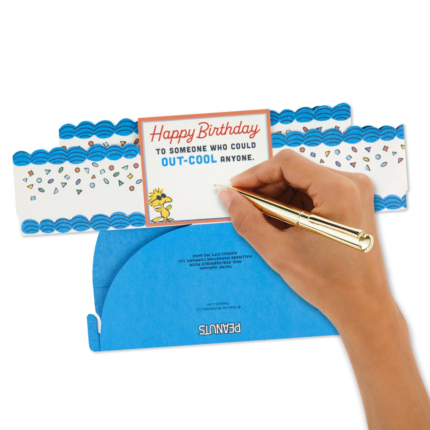 PEANUTS™️Joe Cool Paper Wonder Collection 3D PopUp Birthday