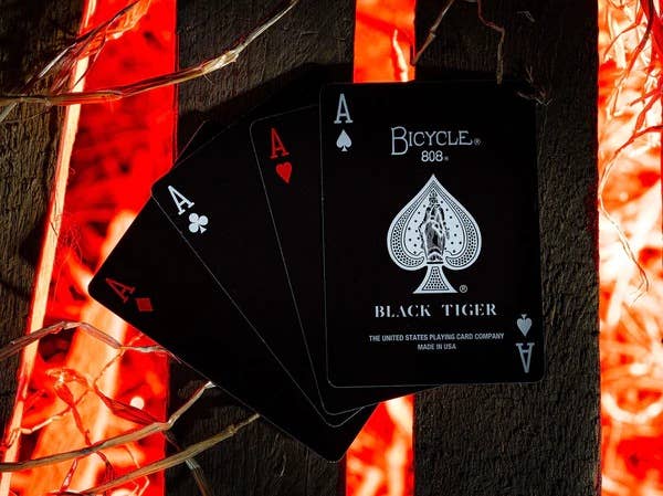 Bicycle Black Tiger Revival Edition Playing Cards