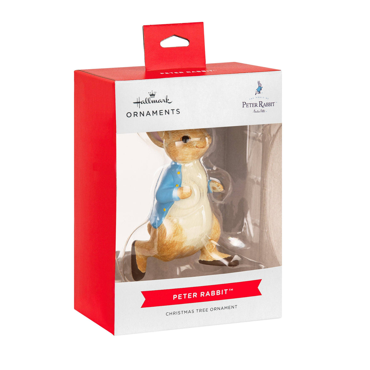 Collectable Peter Rabbit™ Resin Hanging Christmas Ornament