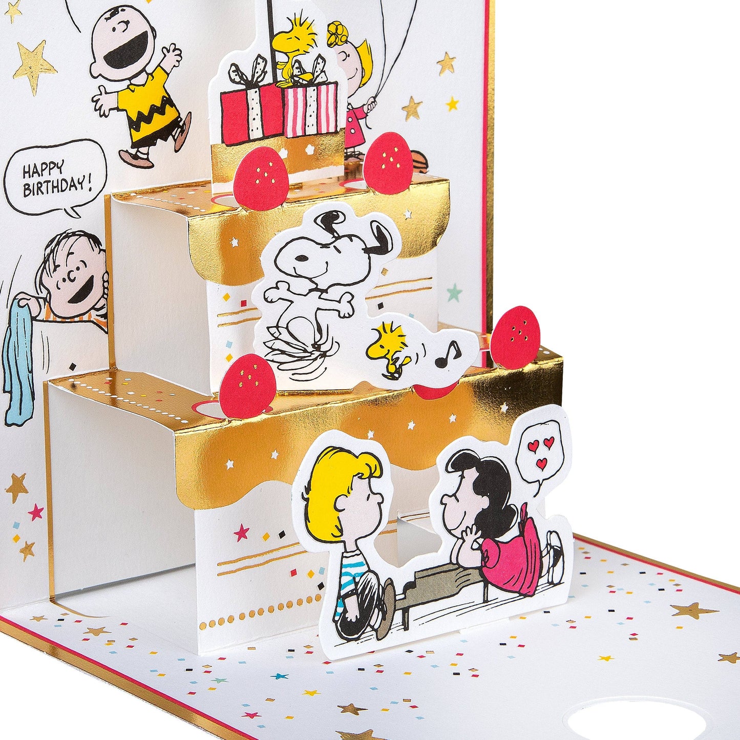 Pop-Up Birthday Card - 3D SNOOPY & PEANUTS™ Pop-Up Design